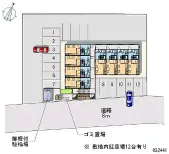 ★手数料０円★札幌市南区石山二条８丁目　月極駐車場（LP）